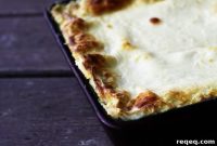 Roasted Garlic Spinach Alfredo Lasagna Recipe — Make-Ahead Meal
