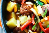Sweet and Sour Ham Ball Stir-Fry Recipe for Quick Weeknight Meals