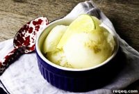 Lime Sorbet Beer Floats: Refreshing Summer Shandy Dessert