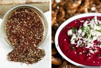 Roasted Beet Dip with Homemade Za’atar — Make-Ahead Recipe Mondays