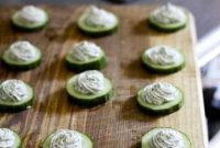 Herbed Cream Cheese Cucumber Rounds: Fresh Appetizer Recipe
