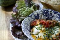 Farmers Market Shakshuka: Fresh Tomato & Pepper Breakfast Skillet