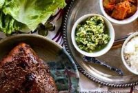 Make-Ahead Bo Ssäm: Korean Pork Roast Lettuce Wraps for Weeknights