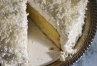 Coconut Lemon Cake Recipe with Zesty Glaze