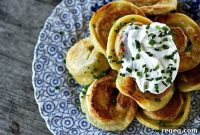 Potato and Caramelized Onion Vareniki (Stuffed Dumplings)