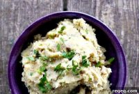 Creamy Butter Mashed Potatoes with Caramelized Onions