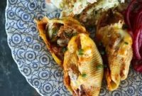 BBQ Pulled Pork Stuffed Pasta Shells Recipe