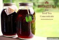 Starbucks-Style Shaken Iced Tea Recipe with Iced Tea Concentrate