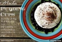 Rich Homemade Mocha Pudding Cups from Scratch