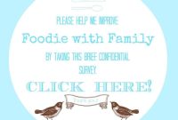 Family Foodie Reader Survey: Share Your Meal Habits and Favorites