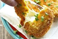 Crispy Mozzarella Steak Sandwiches with Gooey Melted Cheese