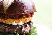 Crispy Fried Mozzarella & Sun-Dried Tomato Burgers