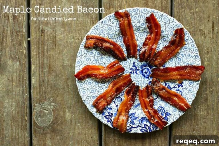 Maple-Glazed Candied Bacon: Sweet & Crispy Bacon Recipe 11 featured 14942