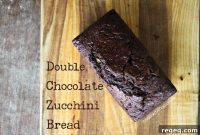 Double Chocolate Zucchini Bread Recipe with Cocoa and Chocolate Chips