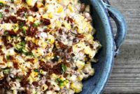 Slow-Cooker Black-Eyed Pea Dip with Corn & Bacon Recipe