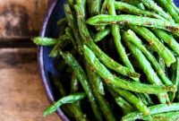 Roasted Ginger Sesame Green Beans Recipe