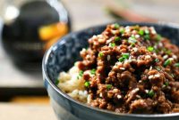 15-Minute Korean Beef Stir-Fry with Garlic and Sesame