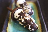 Dark Chocolate Almond Frozen Yogurt Pops Recipe