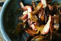 Crispy Roasted Radishes and Caramelized Onions Recipe