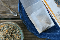 Lemongrass, Ginger & Lemon Peel Tisane for Digestive Detox