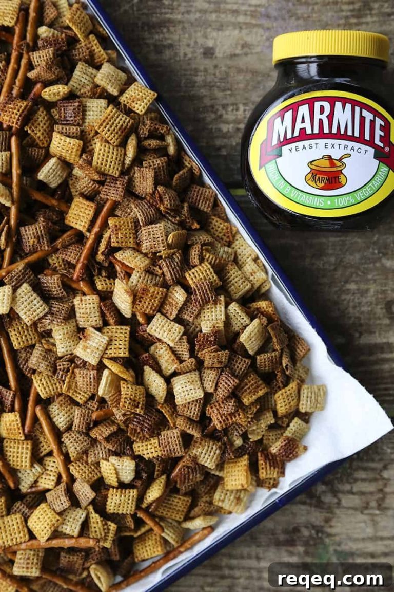 Marmite Chex Mix Recipe: Savory Snack Mix with a British Twist 15 featured 17755