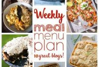 Week of Feb 29–Mar 6 Meal Plan and Grocery List