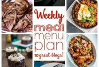 7-Day March 7–13 Meal Plan and Weekly Menu Guide