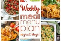 7-Day April Meal Plan: April 3–10 Weekly Menu and Shopping List