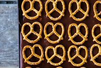 Salted Chocolate Pretzel Sheet Cake Recipe