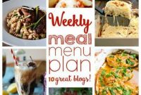 Weekly Meal Plan: April 25–May 1 with Simple Recipes