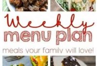 Week 59 Meal Plan + Giveaway: Simple Dinners for Busy Weeks