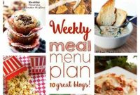 Week 61 Meal Plan: 7-Day Menu for Simple Dinners and Snacks