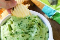 Creamy Green Goddess Guacamole Recipe for Parties and Dips
