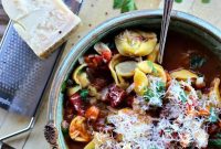 Hearty Tortellini and Vegetable Soup Recipe