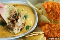 Spicy Chili con Queso Dip Recipe for Parties and Game Day