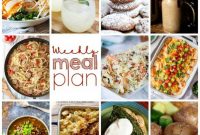7-Day Meal Plan: Week 101 Weekly Menu & Grocery List