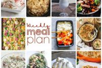 Week 102 Meal Plan: Simple Weekly Menu and Grocery List