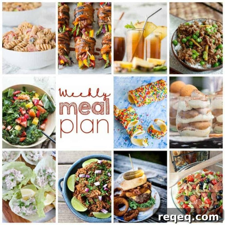 Week 103 Meal Plan: Simple Weekly Menu and Grocery List 10 featured 23374