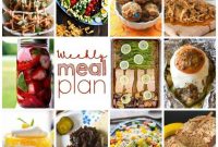 7-Day Meal Plan: Week 109 Weekly Menus & Grocery List