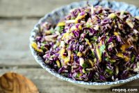 Zesty Mango Slaw with Chili-Lime Dressing