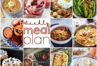Week 121 Meal Plan: Weekly Menu & Grocery List