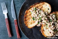 Mediterranean White Bean Salad with Lemon and Herbs