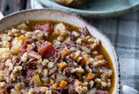 Hearty Vegetable Beef and Barley Soup Recipe