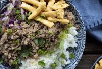 Egg Roll Bowl Recipe: Quick Stir-Fry with Ground Pork and Cabbage
