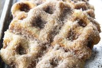 Cinnamon Sugar Churro Waffles — Crispy Homemade Recipe