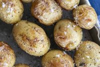 Crispy Grilled Potatoes with Garlic and Herbs