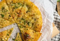Garlic Lovers’ Pizza Recipe: Crispy Garlic Pizza with Herb Oil