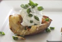 Crispy Loaded Baked Potato Skins with Cheddar & Bacon