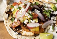 Flavorful Mushroom Tacos with Sautéed Garlic-Lime Filling