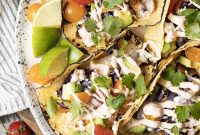 Crispy Air Fryer Fish Tacos with Zesty Lime Slaw